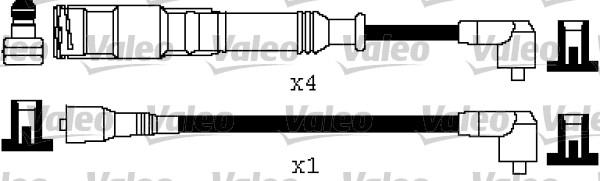 Valeo 346217 - Kit cavi accensione www.autoricambit.com