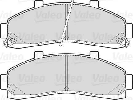 Valeo 301906 - Kit pastiglie freno, Freno a disco www.autoricambit.com