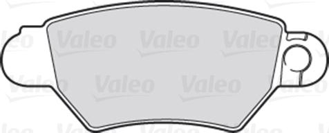 Valeo 301926 - Kit pastiglie freno, Freno a disco www.autoricambit.com