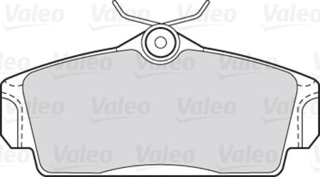 Valeo 301450 - Kit pastiglie freno, Freno a disco www.autoricambit.com