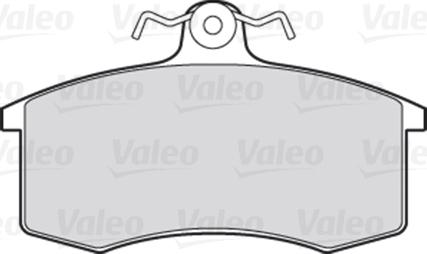 Valeo 301406 - Kit pastiglie freno, Freno a disco www.autoricambit.com