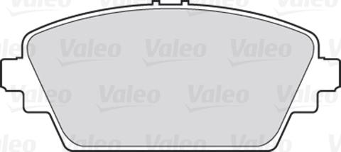 Valeo 301436 - Kit pastiglie freno, Freno a disco www.autoricambit.com