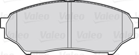 Valeo 301521 - Kit pastiglie freno, Freno a disco www.autoricambit.com