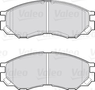 Valeo 301522 - Kit pastiglie freno, Freno a disco www.autoricambit.com