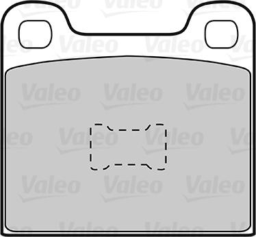 Valeo 301099 - Kit pastiglie freno, Freno a disco www.autoricambit.com