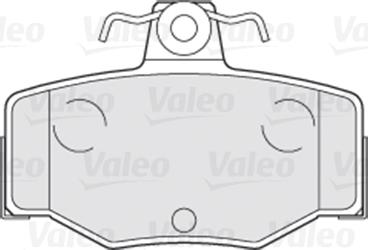 Valeo 301057 - Kit pastiglie freno, Freno a disco www.autoricambit.com