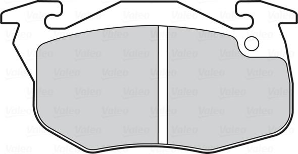 Valeo 301081 - Kit pastiglie freno, Freno a disco www.autoricambit.com