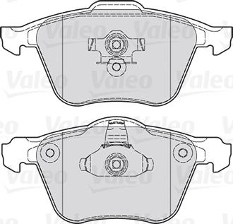 Valeo 301030 - Kit pastiglie freno, Freno a disco www.autoricambit.com