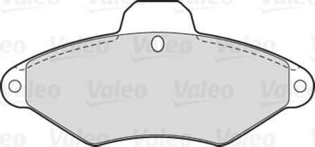 Valeo 301031 - Kit pastiglie freno, Freno a disco www.autoricambit.com