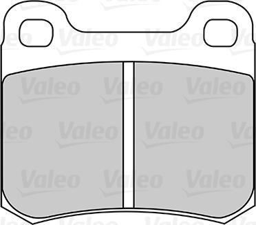 Valeo 301105 - Kit pastiglie freno, Freno a disco www.autoricambit.com