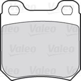 Valeo 301183 - Kit pastiglie freno, Freno a disco www.autoricambit.com