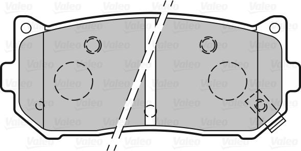 Valeo 301841 - Kit pastiglie freno, Freno a disco www.autoricambit.com