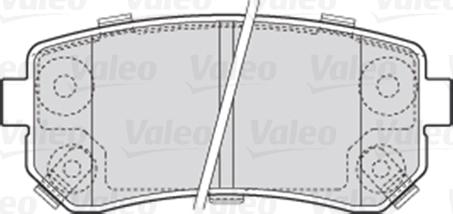 Valeo 301867 - Kit pastiglie freno, Freno a disco www.autoricambit.com