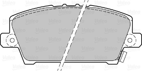 Valeo 301803 - Kit pastiglie freno, Freno a disco www.autoricambit.com