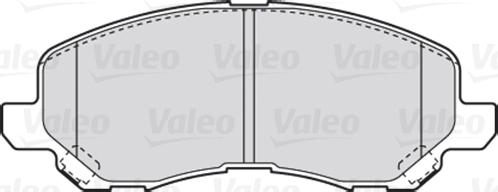 Valeo 301886 - Kit pastiglie freno, Freno a disco www.autoricambit.com