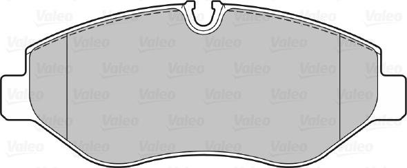 Valeo 301882 - Kit pastiglie freno, Freno a disco www.autoricambit.com