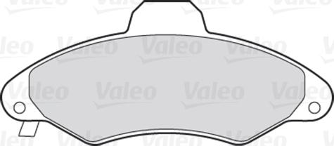 Valeo 301399 - Kit pastiglie freno, Freno a disco www.autoricambit.com