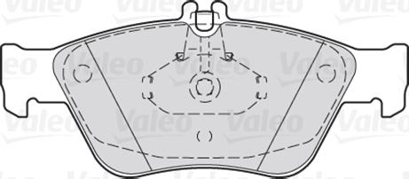 Valeo 301357 - Kit pastiglie freno, Freno a disco www.autoricambit.com