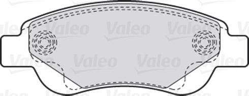 Valeo 301718 - Kit pastiglie freno, Freno a disco www.autoricambit.com