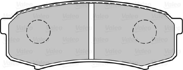 Valeo 301777 - Kit pastiglie freno, Freno a disco www.autoricambit.com