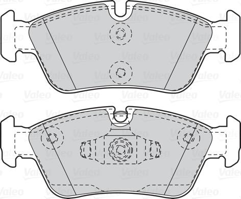 Valeo 302050 - Kit pastiglie freno, Freno a disco www.autoricambit.com