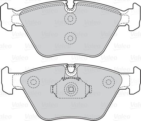 Valeo 302067 - Kit pastiglie freno, Freno a disco www.autoricambit.com