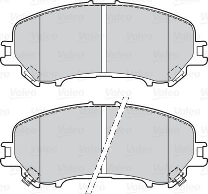 Valeo 302164 - Kit pastiglie freno, Freno a disco www.autoricambit.com