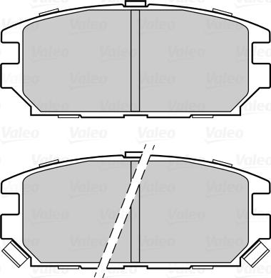 Valeo 302294 - Kit pastiglie freno, Freno a disco www.autoricambit.com