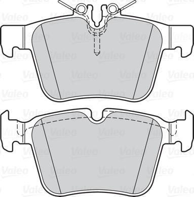 Valeo 302209 - Kit pastiglie freno, Freno a disco www.autoricambit.com