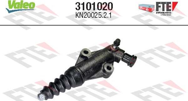 Valeo 3101020 - Cilindro secondario, Frizione www.autoricambit.com