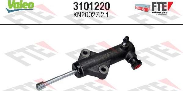 Valeo 3101220 - Cilindro secondario, Frizione www.autoricambit.com