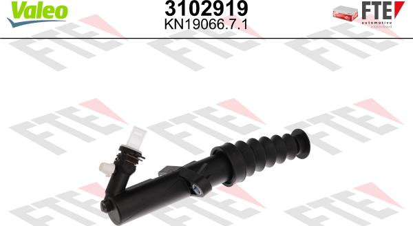 Valeo 3102919 - Cilindro secondario, Frizione www.autoricambit.com