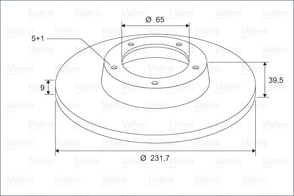 Valeo 297597 - Discofreno www.autoricambit.com