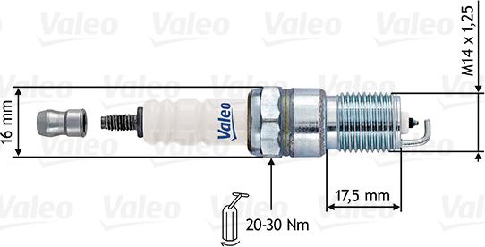 Valeo 246900 - Candela accensione www.autoricambit.com