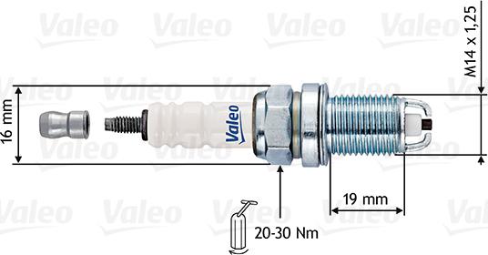 Valeo 246901 - Candela accensione www.autoricambit.com