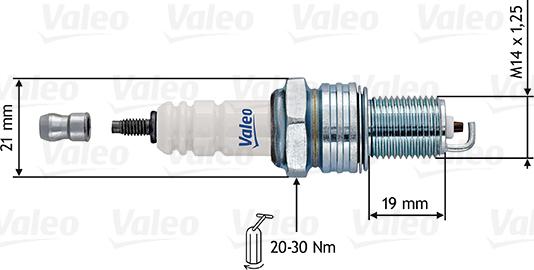 Valeo 246914 - Candela accensione www.autoricambit.com