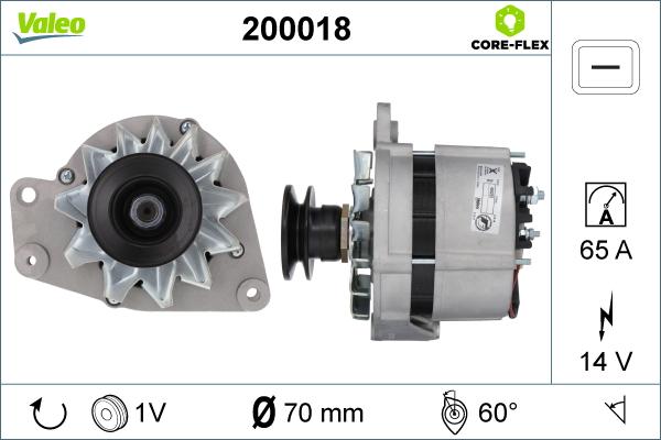 Valeo 200018 - Alternatore www.autoricambit.com