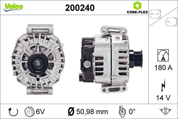 Valeo 200240 - Alternatore www.autoricambit.com