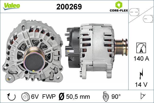 Valeo 200269 - Alternatore www.autoricambit.com