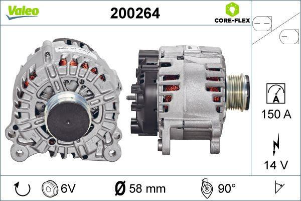 Valeo 200264 - Alternatore www.autoricambit.com