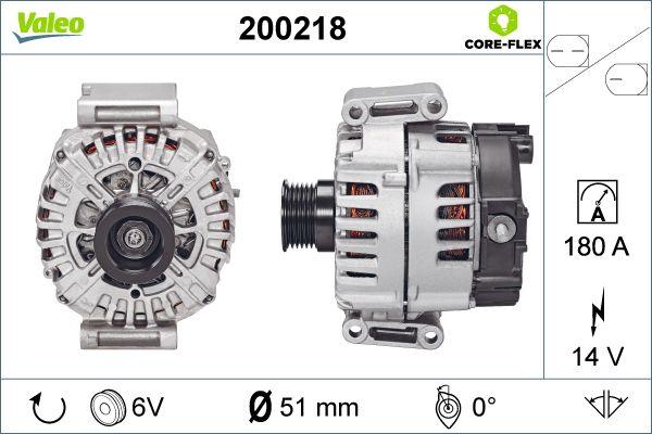 Valeo 200218 - Alternatore www.autoricambit.com