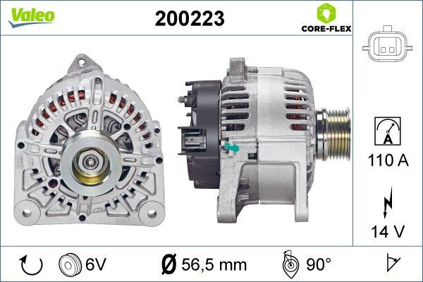 Valeo 200223 - Alternatore www.autoricambit.com