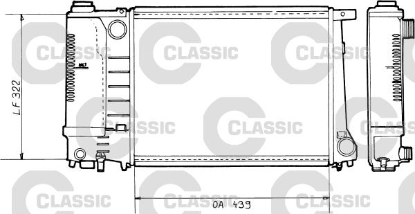 Valeo 230365 - Radiatore, Raffreddamento motore www.autoricambit.com