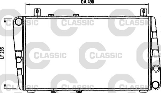 Valeo 230375 - Radiatore, Raffreddamento motore www.autoricambit.com