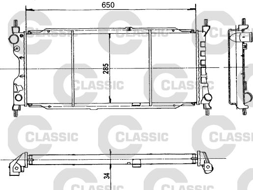 Valeo 231179 - Radiatore, Raffreddamento motore www.autoricambit.com