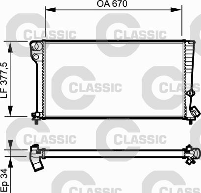 Valeo 231743 - Radiatore, Raffreddamento motore www.autoricambit.com