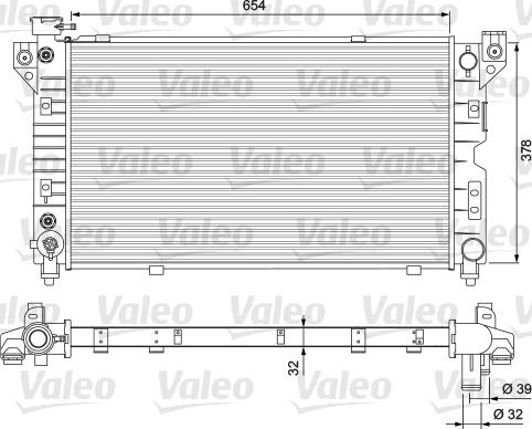 Valeo 231723 - Radiatore, Raffreddamento motore www.autoricambit.com