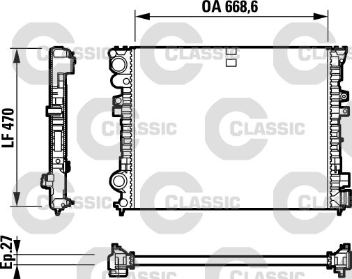 Valeo 232692 - Radiatore, Raffreddamento motore www.autoricambit.com