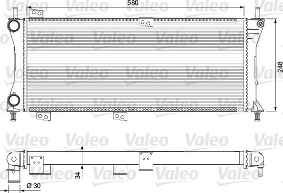 Valeo 232792 - Radiatore, Raffreddamento motore www.autoricambit.com