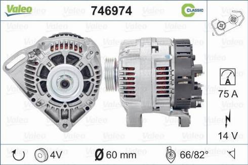 Valeo 746974 - Alternatore www.autoricambit.com